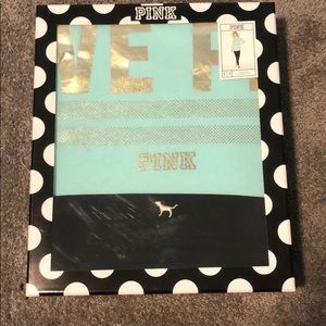 Varsity crew and legging set from PINK